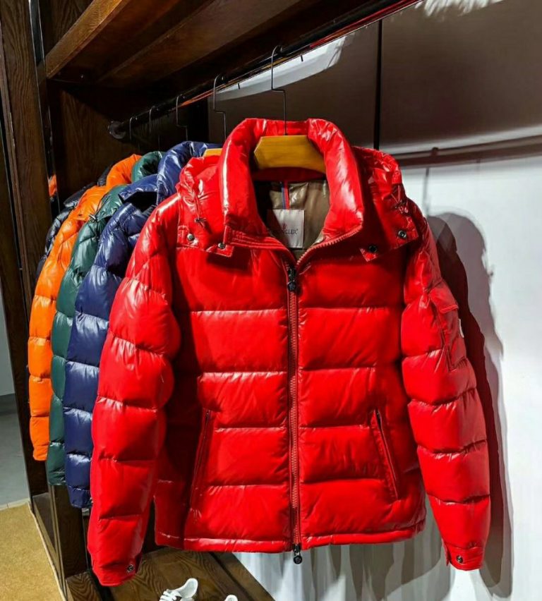 Buy Replica Moncler Maya Puffer Down Jacket Shiny Red - Buy Designer ...