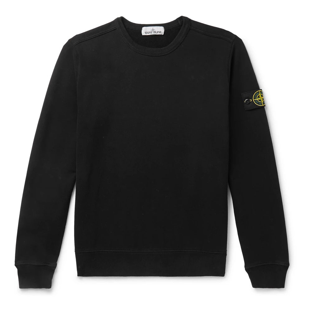 Buy Replica Stone Island Crewneck Sweatshirt In Black - Buy Designer ...