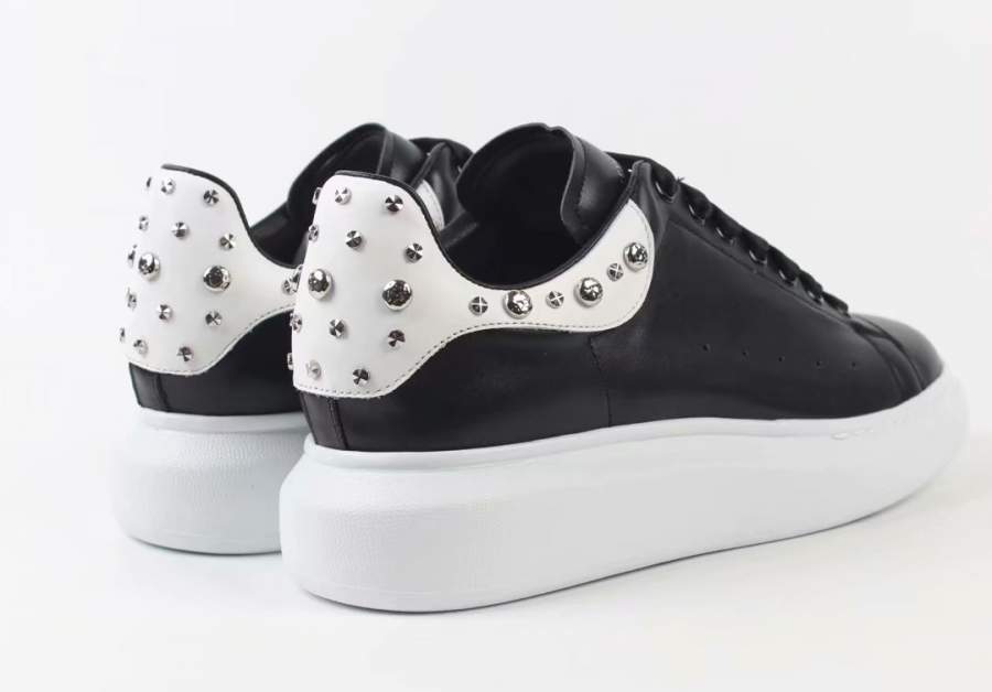 Buy Replica Alexander Mcqueen Black Crystal Studded Sneakers - Buy ...