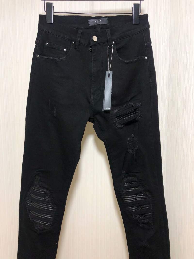 Buy Replica Amiri Distressed Skinny-fit Jeans Black - Buy Designer Bags ...