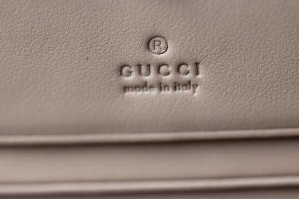 Buy Replica Gucci GG Marmont card case wallet 466492 dusty pink leather ...