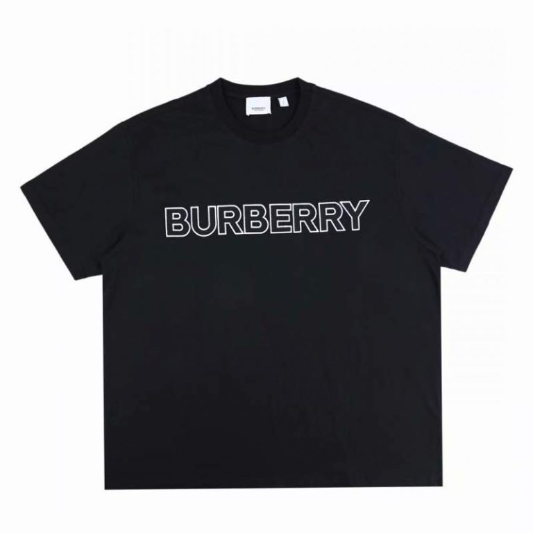 Buy Replica Burberry Logo Print Cotton T-shirt - Buy Designer Bags ...