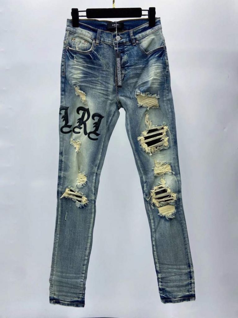 Buy Replica Amiri Logo Embroidered Skinny Jeans - Buy Designer Bags ...