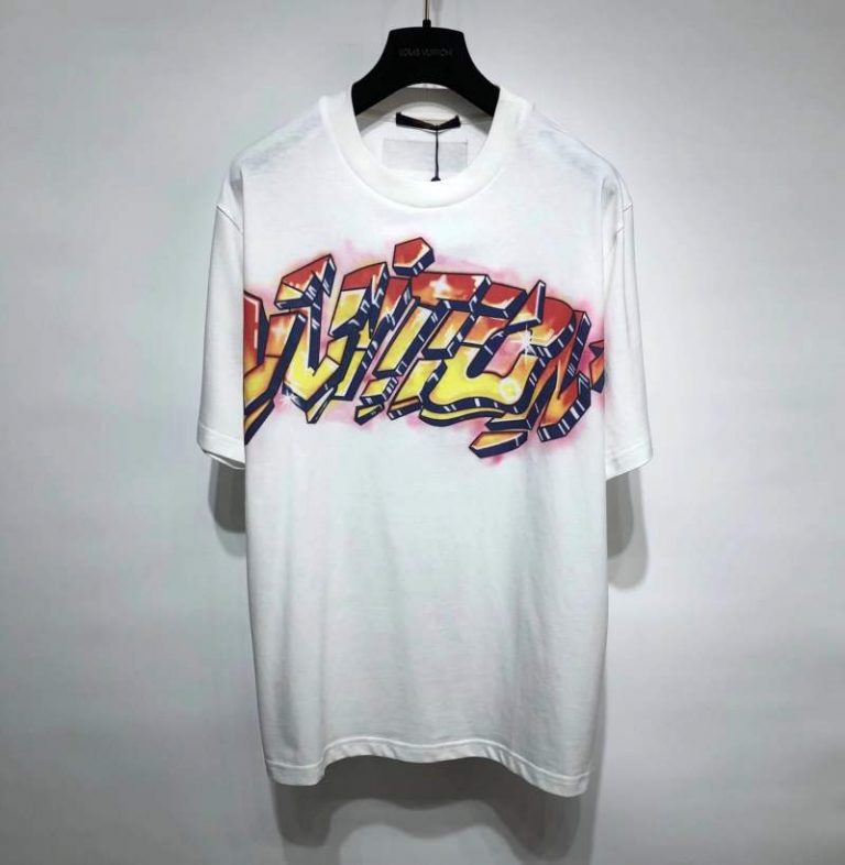 Buy Replica Louis Vuitton Vuitton Graffiti T-Shirt - Buy Designer Bags ...